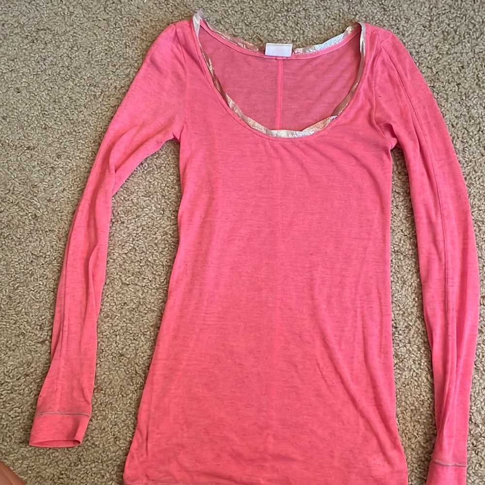 Free People Long Sleeve Tissue Tee